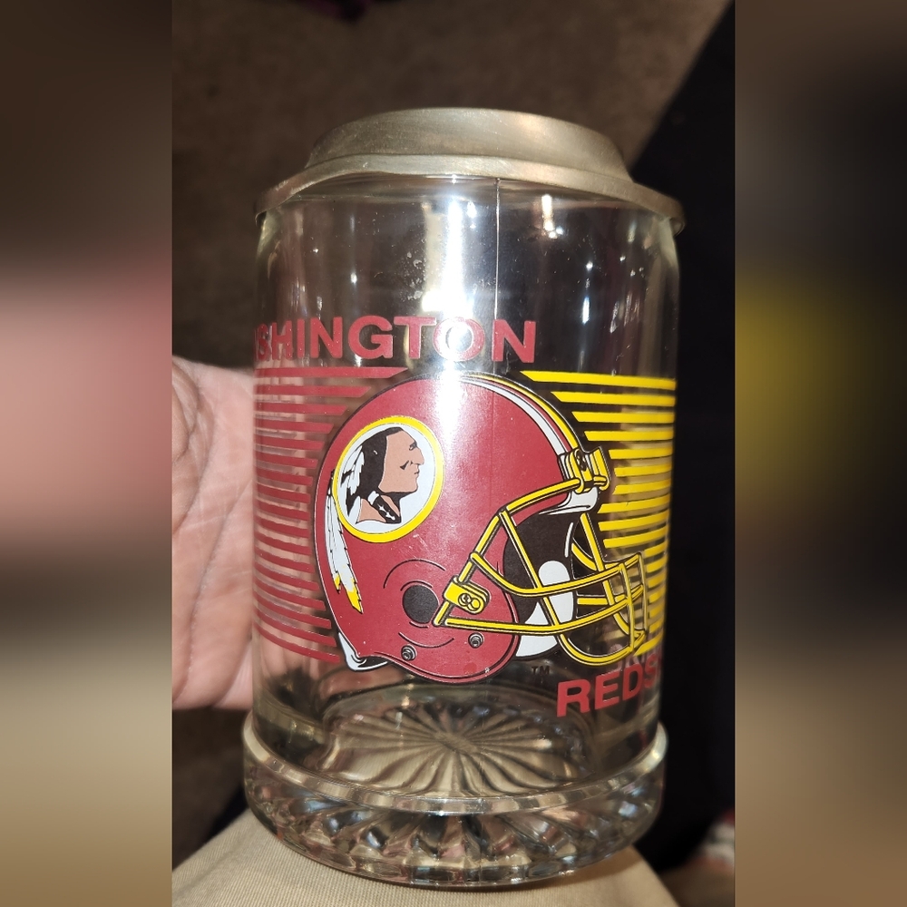 Vintage Washington Redskins Beer Mug